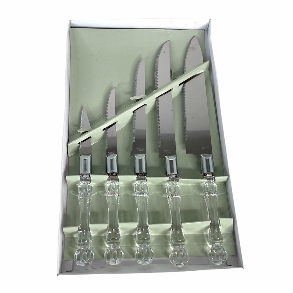 Aroma Trading Corp. 5 Piece Cutlery Set, Silver